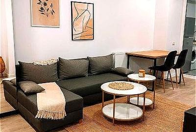 Apartament cu 2 camere semidecomandat, mobilat în Rahova