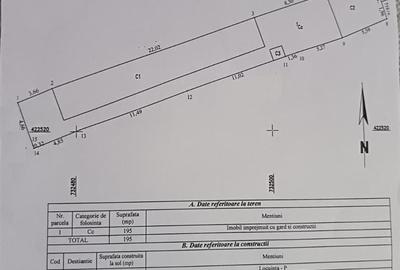 Casă individuală cu 3 camere cu Canalizare în Central - 13
