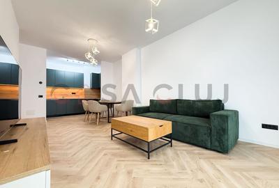 Apartament cu 2 camere semidecomandat, mobilat în Iris