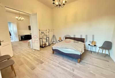 Apartament cu 3 camere semidecomandat, mobilat în Mărăști