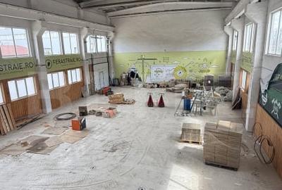 Spațiu industrial, de 400 mp, în Iris