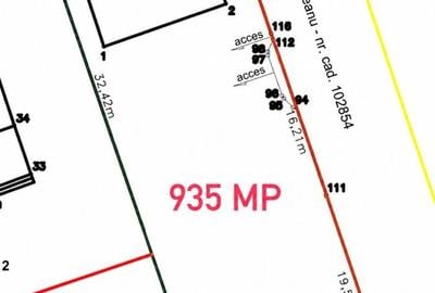 Teren de 935 mp, în Hărman - 1