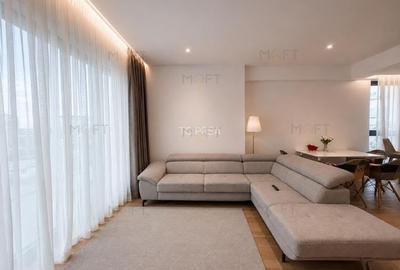 Apartament cu 3 camere semidecomandat, mobilat în Herăstrău