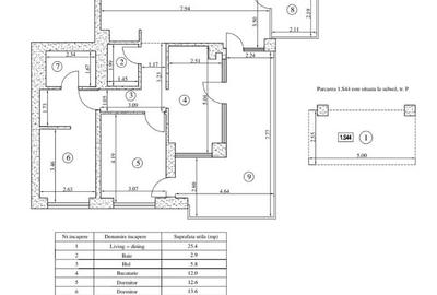 Apartament cu 3 camere decomandat, mobilat în Semicentral - 17