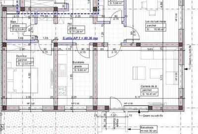 Apartament cu 3 camere decomandat în Central - 1