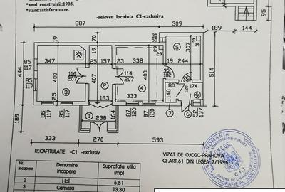 Casă cu 2 camere cu Teren 60 Mp în Central - 4