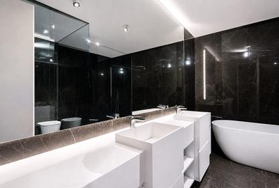 Penthouse cu 5 camere, mobilat în Barbu Văcărescu - 20