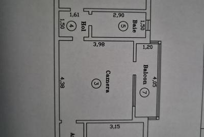 Apartament cu 2 camere în Girocului - 10