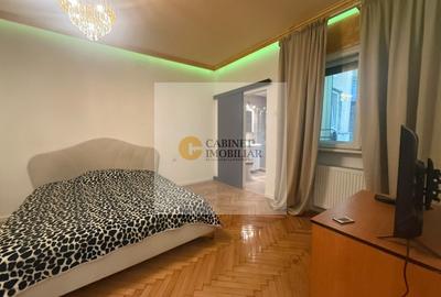 Apartament cu 2 camere nedecomandat, mobilat în Cișmigiu