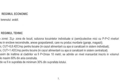 Teren Construcții intravilan de 550 mp, în Sud - 2