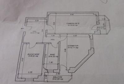 Apartament cu 2 camere în Tomis I - 3