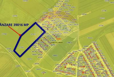 Teren agricol intravilan de 39016 mp, în Exterior Nord - 1