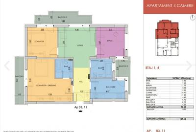 Apartament cu 4 camere decomandat în Berceni - 2