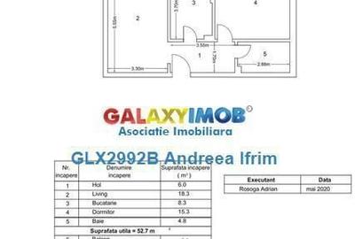 Apartament cu 2 camere decomandat în Dobroești - 1