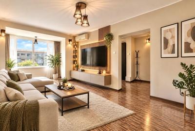 Apartament cu 2 camere semidecomandat, mobilat în Kiseleff