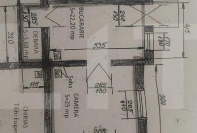 Casă cu 2 camere cu Teren 99 Mp în Central - 2