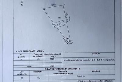 Casă individuală cu 3 camere cu Garaj în Cișmele - 3