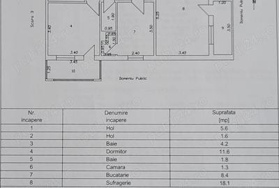 Apartament cu 2 camere decomandat în Exterior Vest - 4