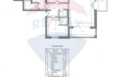 Apartament cu 4 camere decomandat în Herăstrău