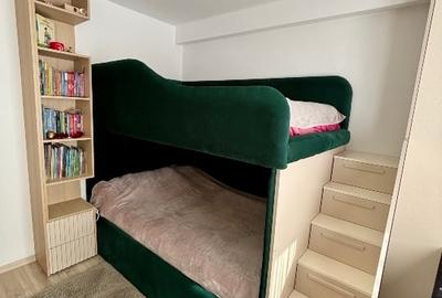 Apartament cu 3 camere decomandat, mobilat în Tractorul - 12