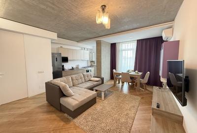 Apartament cu 2 camere semidecomandat, mobilat în Barbu Văcărescu