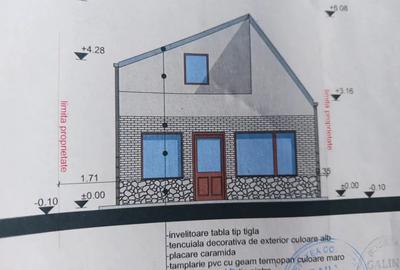 Casă cu 2 camere cu Teren 60 Mp în Republicii