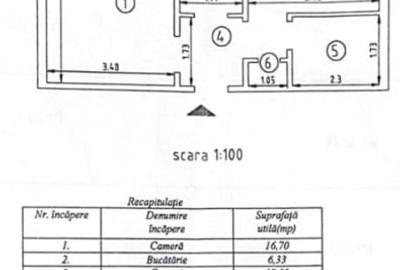 Apartament cu 2 camere decomandat în Nicolina - 7
