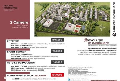 Apartament cu 2 camere în Semicentral