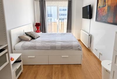 Apartament cu 2 camere semidecomandat, mobilat în Bună Ziua