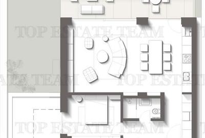 Apartament cu 3 camere în Central - 2