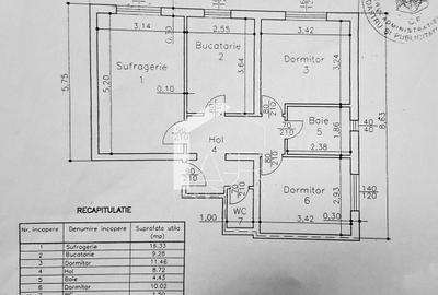 Apartament cu 3 camere decomandat în 9 Mai - 2