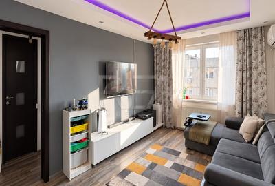 Apartament cu 3 camere semidecomandat, mobilat în Gorjului