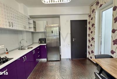 Apartament cu 2 camere semidecomandat, mobilat în Giurgiului