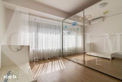 Apartament cu 3 camere, mobilat în Central