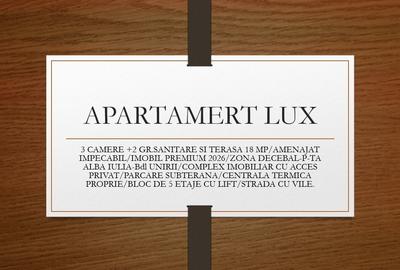 Apartament cu 3 camere semidecomandat în Decebal - 1