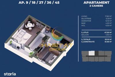Apartament cu 2 camere în Cișmigiu