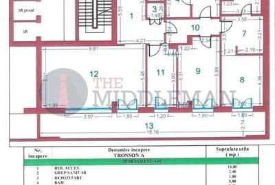 Apartament cu 3 camere în Floreasca