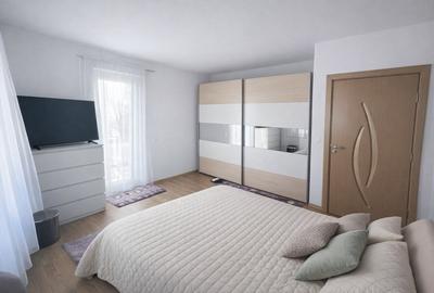 Duplex cu 4 camere cu Canalizare în Florești
