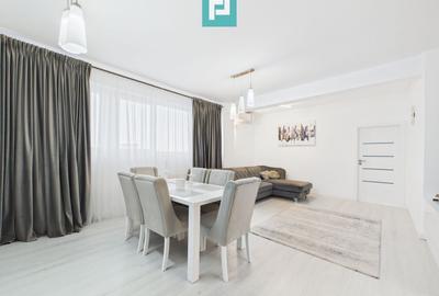 Apartament cu 3 camere semidecomandat, mobilat în UTA - 8