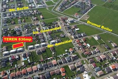 Teren de 836 mp, în Moșnița Nouă