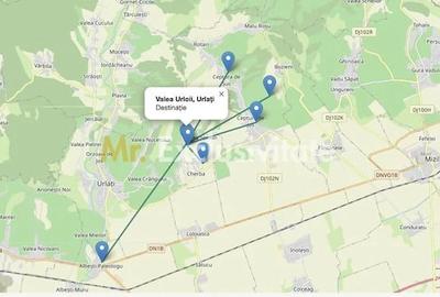 Teren de 5555 mp, în Schiau (Urlați)