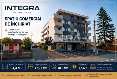 Spațiu comercial, de 195 mp, în Someșeni
