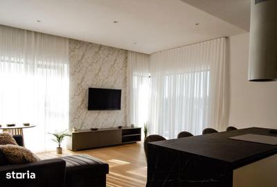 Apartament cu 4 camere semidecomandat, mobilat în Floreasca