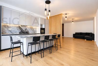 Apartament cu 4 camere semidecomandat, mobilat în Florești