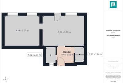 Apartament cu 2 camere semidecomandat în Pârneava - 11