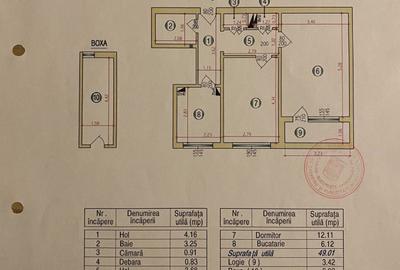 Apartament cu 2 camere decomandat în Sălăjan