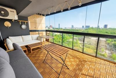 Apartament cu 5 camere semidecomandat în Băneasa