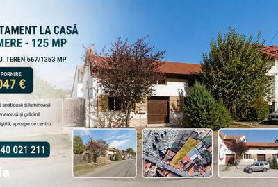 Casă cu 4 camere cu Teren 667 Mp în Central