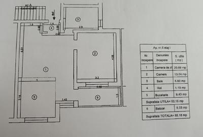 Apartament cu 2 camere decomandat în Giroc - 6