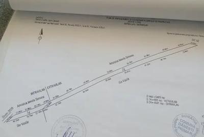 Teren de 5469 mp, în Dănești